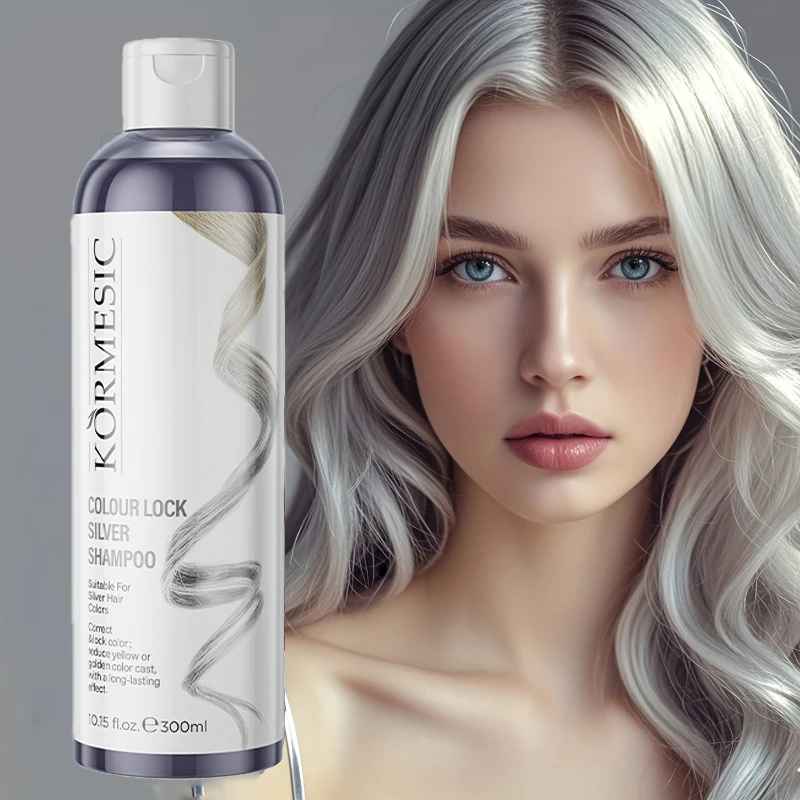 Unisex Silvery Lock Shampoo – Color Locking, Brightening & Hair Care-Shampoo-Blushia