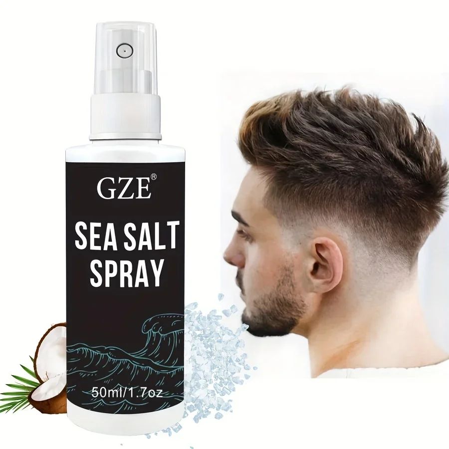 GZE Natural Sea Salt Spray for Hair Men & Women, Adds Instant Volume, Texture, Thickness, & Light Hold | Texturizing & Thickening-Hair Styling-Blushia