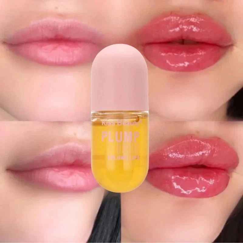 Long-Lasting Lip Plumper Oil – Instant Volumising Collagen Lip Gloss-Lip Oil-Blushia
