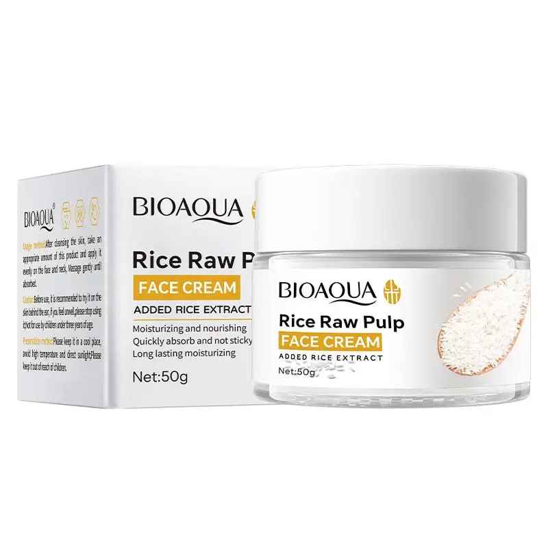 BIOAQUA Rice Plasma Cream – Nourishing Moisturising Anti-Aging Face Cream-Face Moisturisers-Blushia