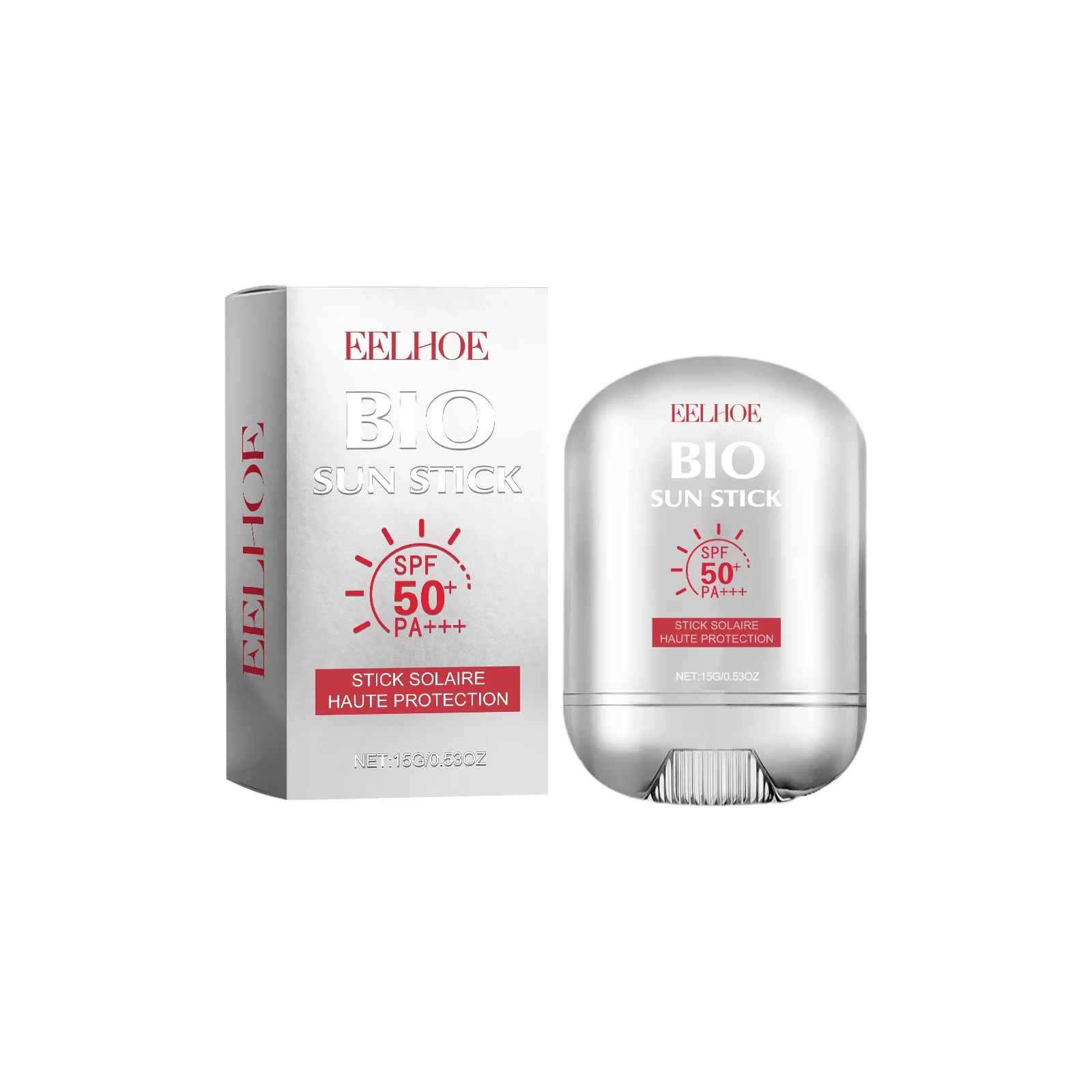 Facial Sunscreen Stick SPF 50+ Sunscreen Stick Refreshing Oil Control Sun Block-Sun Protection-Blushia