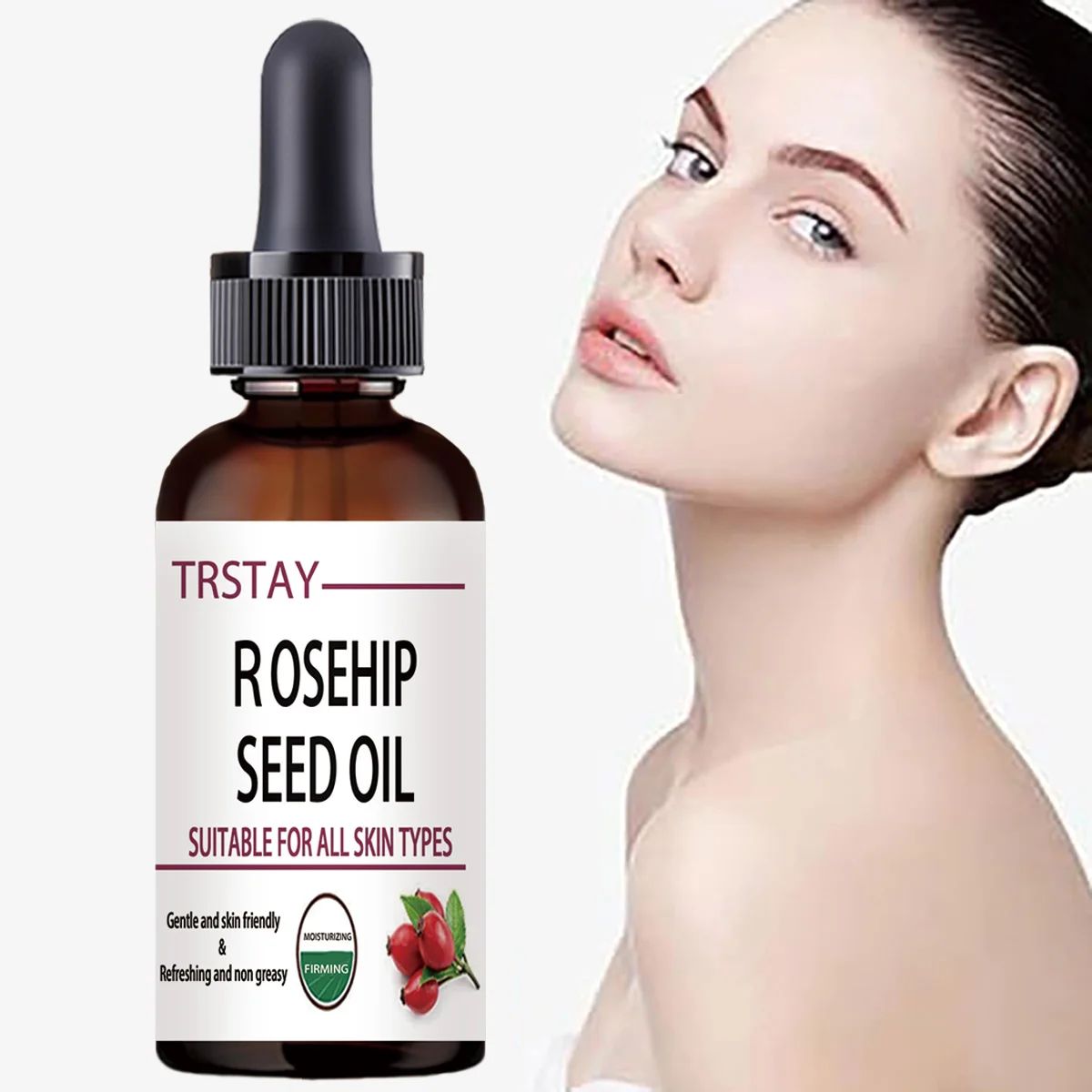 Rosehip Essential Oil 50ML – Moisturising Brightening Anti-Ageing Face Oil-Facial Oil-Blushia