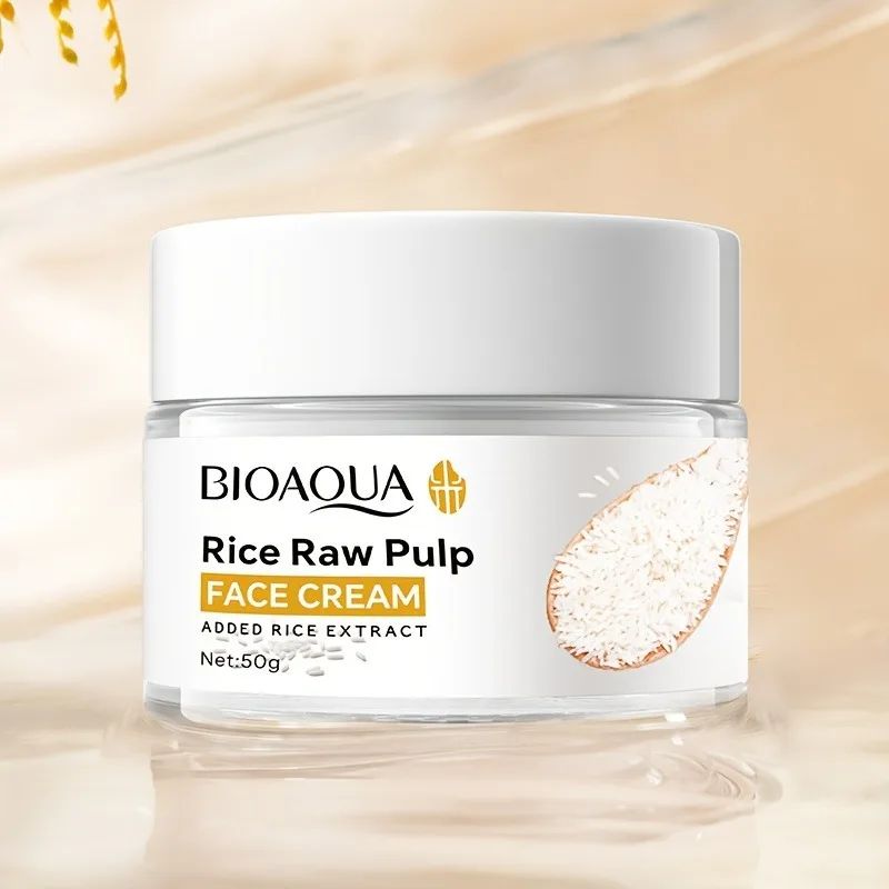 Rice Milk Face Cream 50g – Moisturizing, Brightening & Hydrating Skin Care-Whitening Cream-Blushia