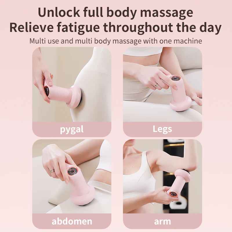 Cordless Handheld Body Massager – Neck, Back & Shoulder Cellulite & Body Sculpting Device-Body Care Devices-Blushia