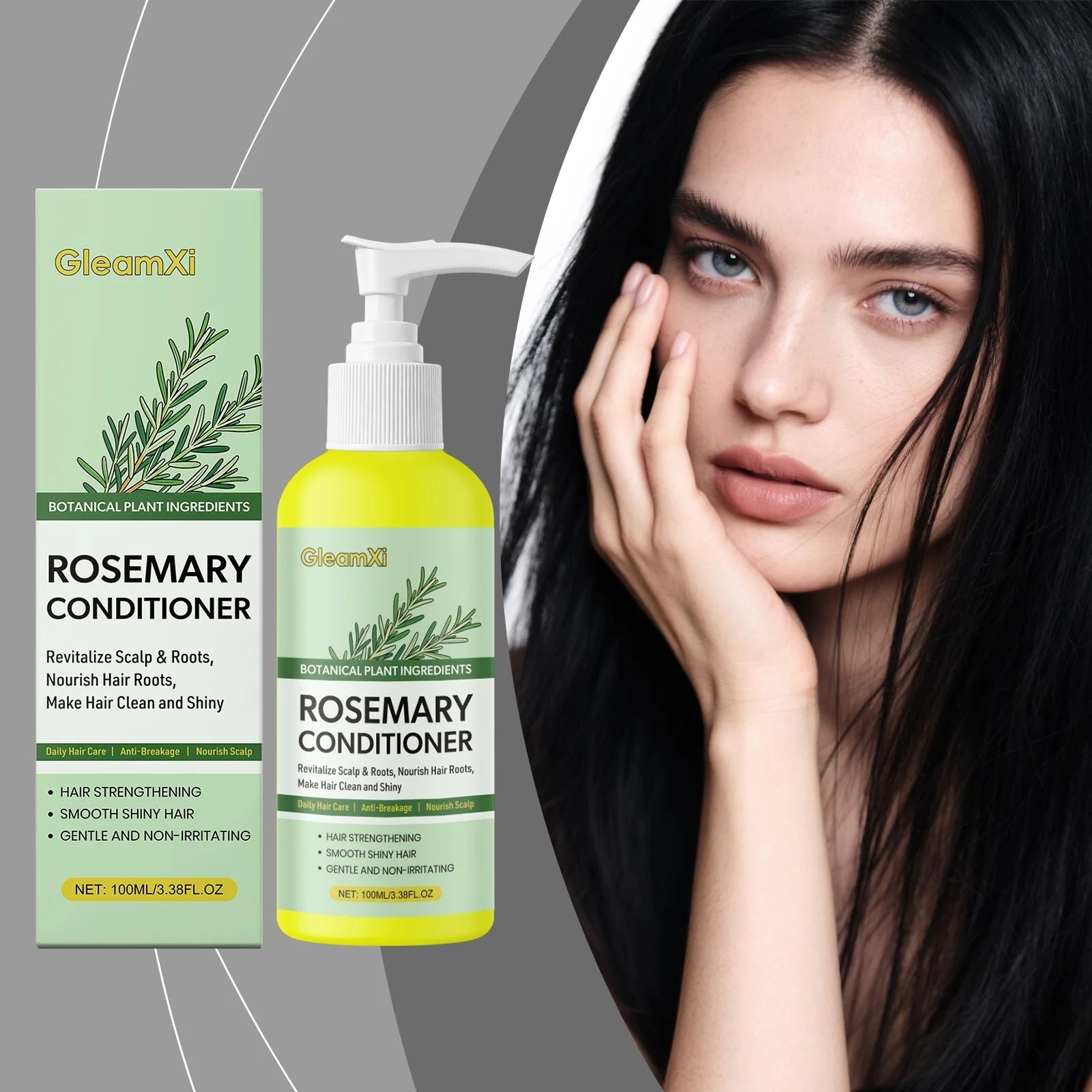 Rosemary Hair Conditioner – Deep Nourishing, Smoothing & Softening Hair-Conditioner-Blushia